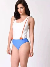 NWT Kling Modcloth Bow Swimsuit