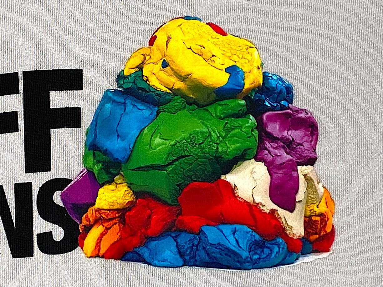 Jeff Koons PlayDoh Art Men’s Pullover Graphic Uniqlo… Gem