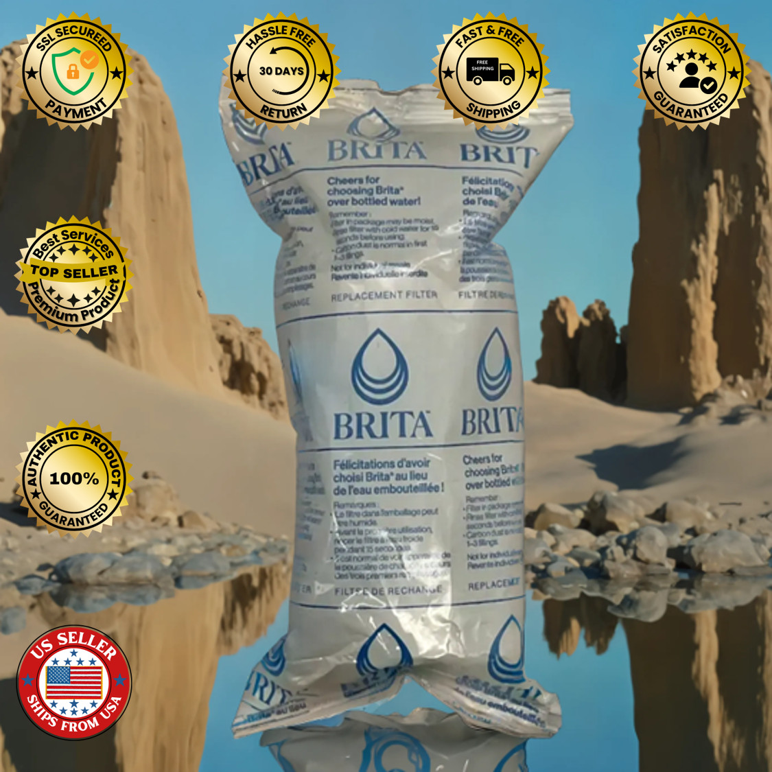 Replacement Refills 40 Gallons, Oem Sealed