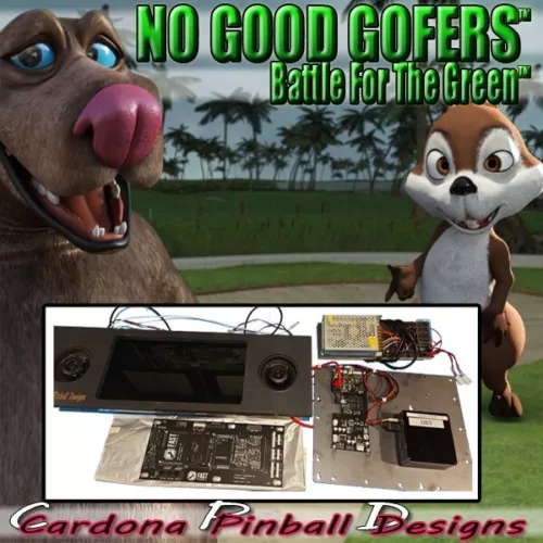 No Good Gofers Pinball Upgrade Kit, Battle For The Green 2.0 - plays both games!