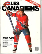 1993 - Boston Bruins vs Montreal Canadiens [French ] program