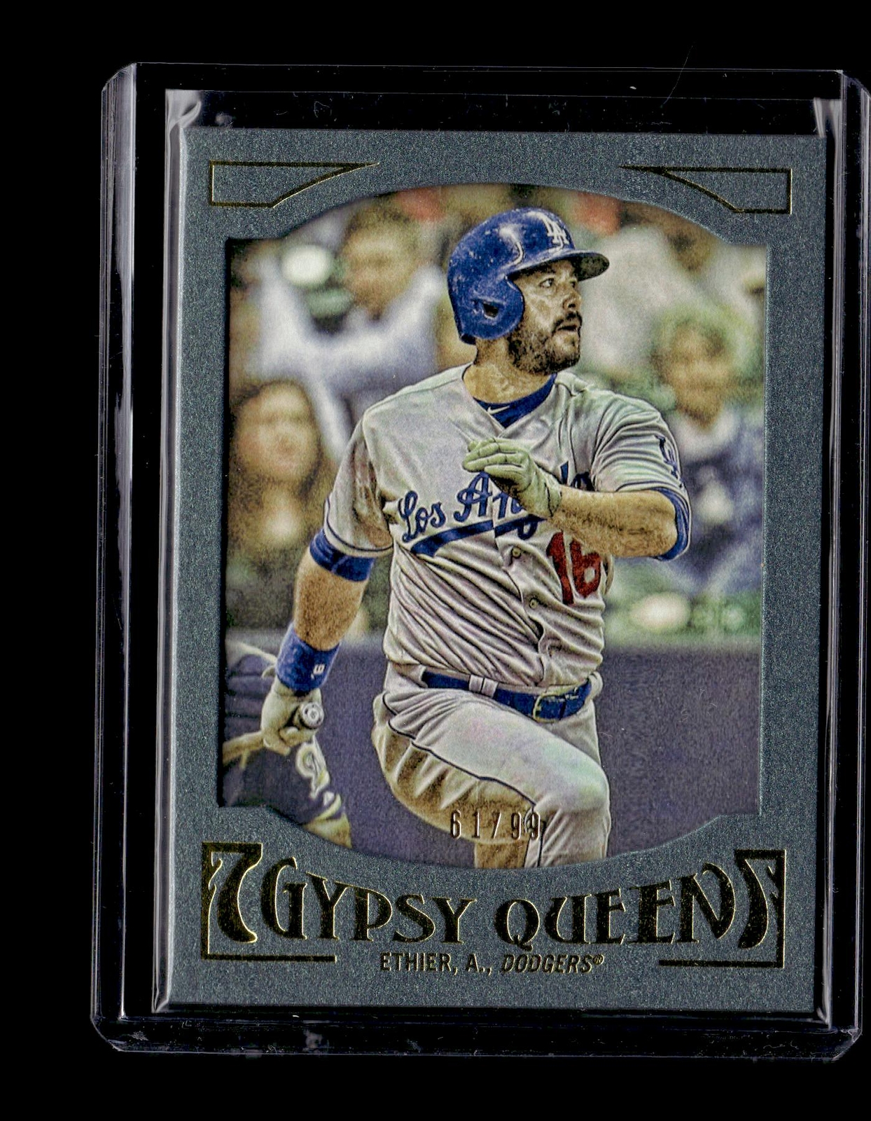 2016 Topps Gypsy Queen Framed Green #48 Andre Ethier #/99