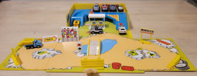1987 FunRise Micro Action Off-Road Rally Playset w/ 8 MicroMachine Vehicles HTF!