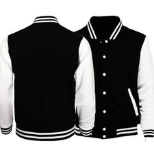 Unisex Varsity Style Fashion Letterman University College Baseball Jacket New