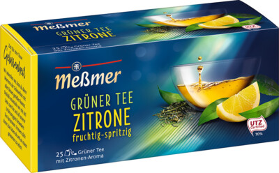 Meßmer Grüner Tee Zitrone - 25 Beutel