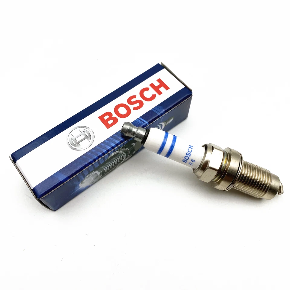 4x Bujía Bosch FR6HI332 0242240665 para VW Golf Jetta Passat Tiguan Audi A3 - Imagen 3 de 4