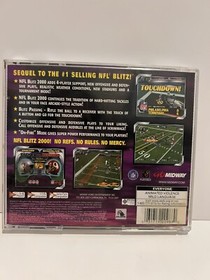 NFL Blitz 2000 Sega Dreamcast Football game CIB Complete In Case W/Manual 