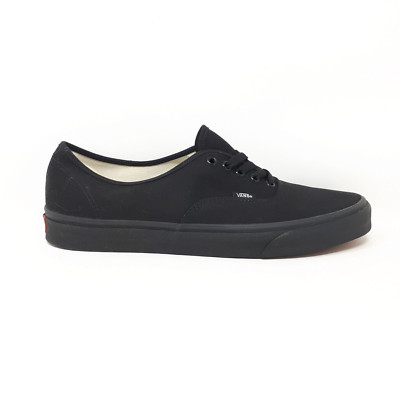Vans Authentic Low All Black Skate Classic Casual Shoe Sneaker Mens US Size NEW