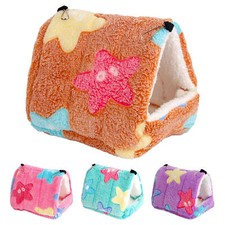 Pet Nest Plush Bird Cave Cage Soft Warm Hanging Sleeping Bed Tent Parrot Hammock