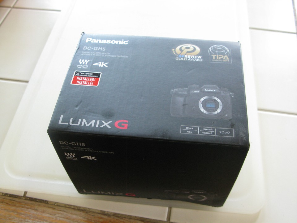 Panasonic LUMIX GH5 CAMERA BODY Low Use Minty 885170307124 eBay