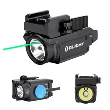 Olight Baldr Mini 600 Lumen Pistol Flashlight Green Laser Combo USB Rechargeable