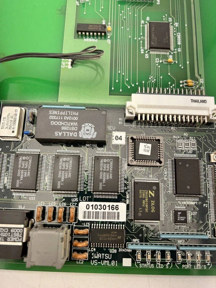 Iwatsu ADIX VS-VML01 057016 Voicemail Circuit Card 128MB Flash w/IX-VMAC Card - Image 3 of 4