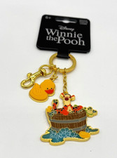 Loungefly Disney Winnie the Pooh Tigger Bathtime Multi-Charm Keychain NEW