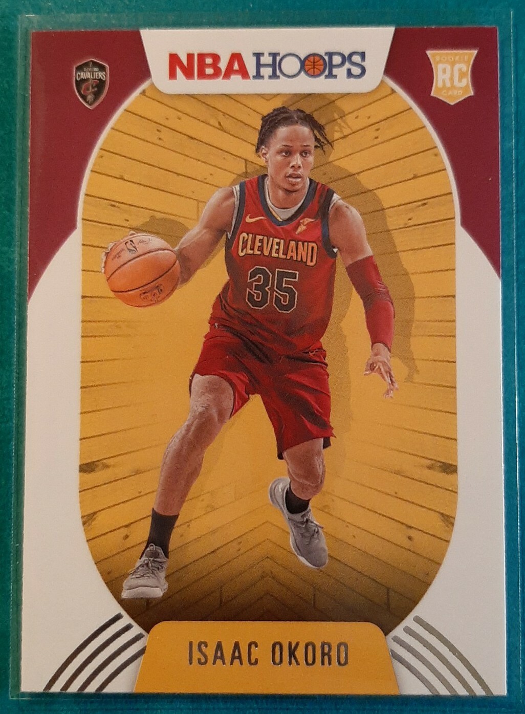 2020-21 NBA HOOPS ISAAC OKORO ROOKIE #244 CLEVELAND CAVALIERS