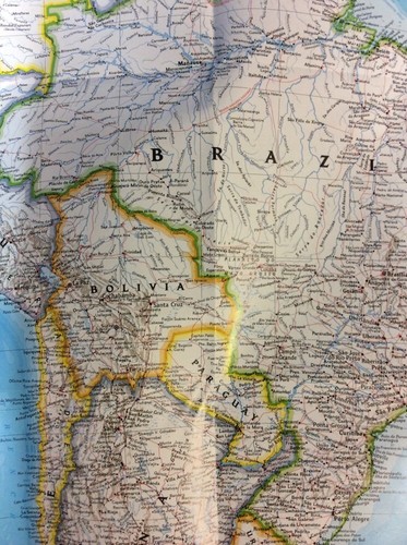 South America Amazon 1992 2 Sided Map National Geographic OldPaperMaps - Picture 12 of 12