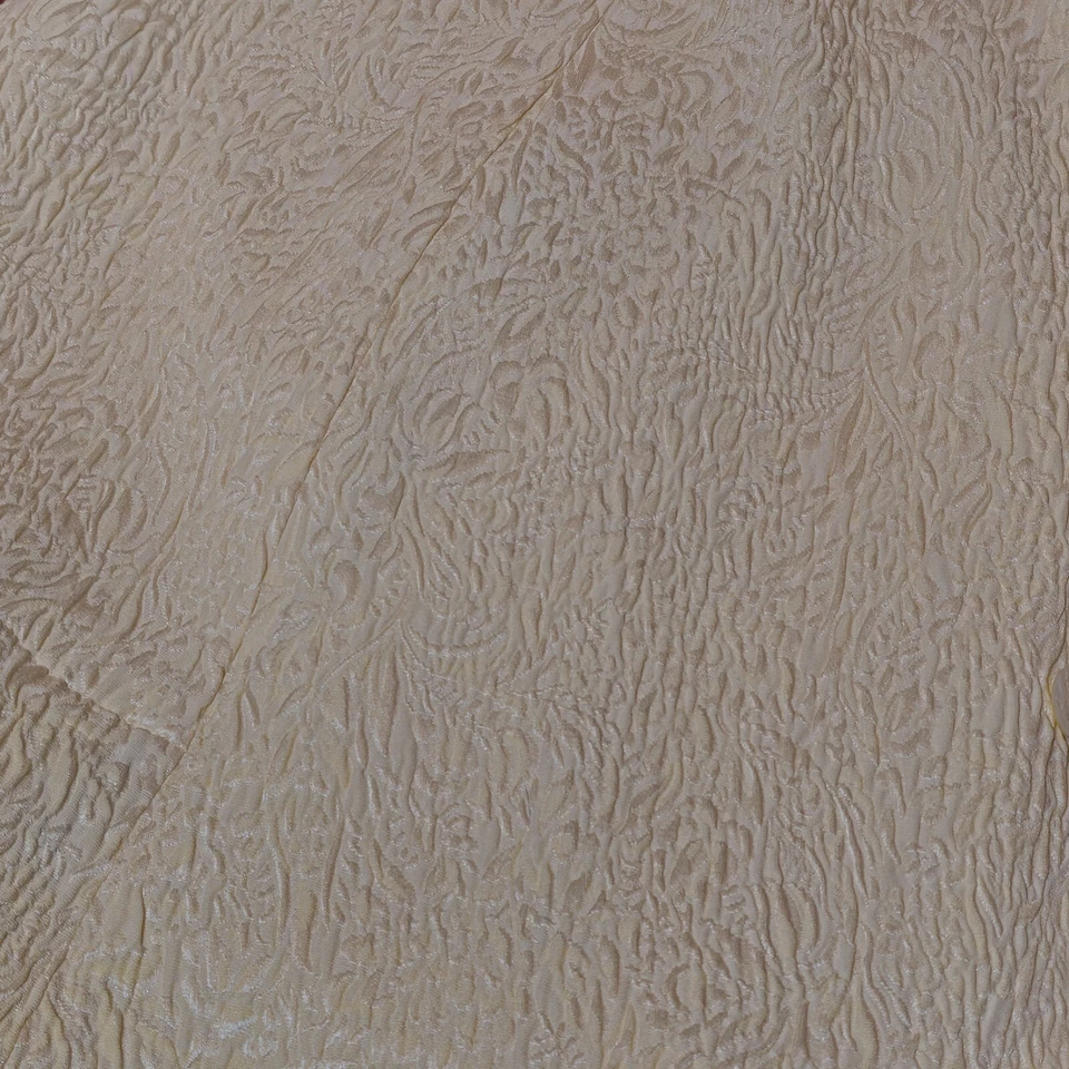 Elegante Abrigo Chaqueta Eskandar Talla 1 Marfil Art-to-Wear Lana Texturizada Seda ALine Foto 4 de 4