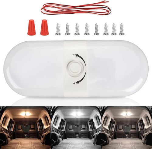 12-24V LED Deckenlampe Auto Van Wohnmobil Innenleuchten Beleuchtung Wohnwagen DE - Bild 22 von 23