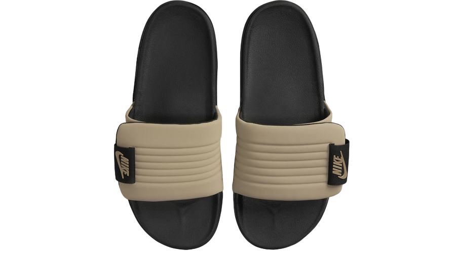 ◆Nike◆ Offcourt Adjust M Black Khaki DQ9624004 DQ9624-004 Slides Nike Offcourt Adjust - Flip Flops - Accessories - Gear
