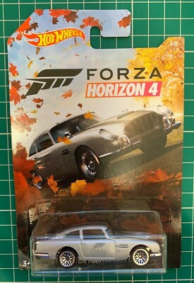 Hot Wheels Aston Martin 1963 DB5 silber Forza Horizon 4 neu und ungeöffnet
