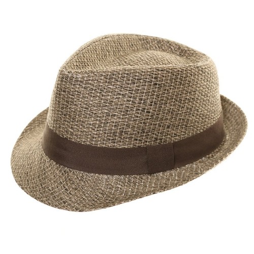 NEW UOMO DONNA PAGLIA STILE FEDORA TRILBY CAPPELLO PORK PIE SUN CAPPELLO  ESTIVO | eBay