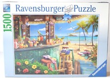 Ravensburger  Beach Bar Breezes  1500 Piece Jigsaw Puzzle 174638 NEW