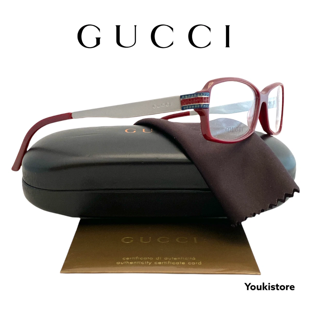 Gucci rhinestone eyeglasses cheap