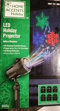 Home Accents Holiday LED Light Projector- 6 Interchangeable Slides