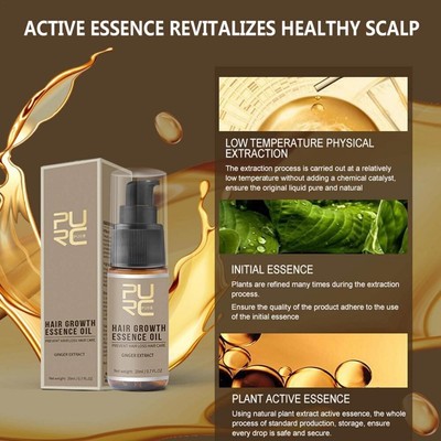 Traitement Anti-chute Pure - Stimule La Pousse Des Cheveux Clairsemés - 30ml - Fabriqué Au Japon
