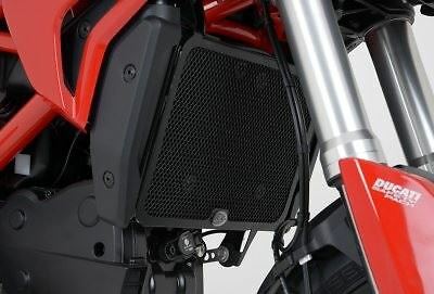 R&G Radiator Guard Black Ducati Hypermotard 939 SP 2016 - 2018