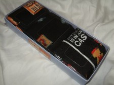 Super Mario Bros. Nintendo Toad Goomba NES Mushroom Men's 3 Pair Crew Socks 8-12