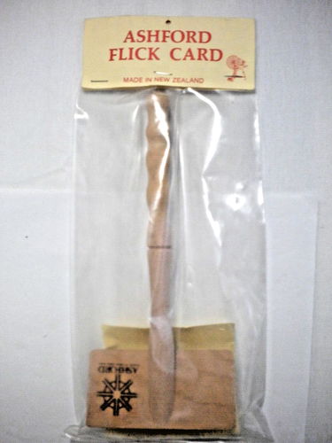 Ashford Flick Carder Single Flicker for Preparing Fiber for Spinning New Zealand