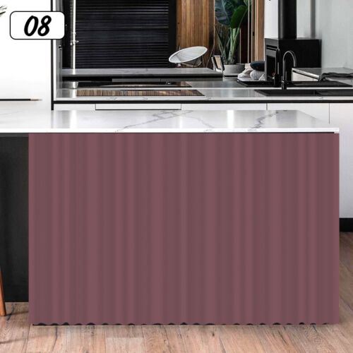 Armario Cortina Autoadhesiva Antipolvo para Estantes Abiertos Armario Decoración Cocina - Imagen 22 de 35