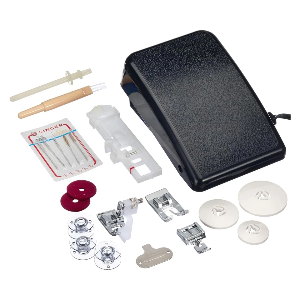 VSM Singer One Computernähmaschine weiß 24 Nähprogramme Nähmaschine - Bild 4 von 4