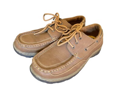 Henry Ferrera Loafer Mens Size Brown Tan Slip On Shoes Faux