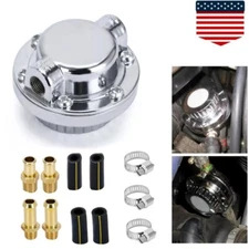 Universal Fuel Pressure Regulator Kit Adjustable 1-6 PSI Fits Carburetor Engine