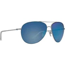 Von Zipper Sunglasses Wingding Aviator White Gloss/Non-Polarized Sky Chrome Lens