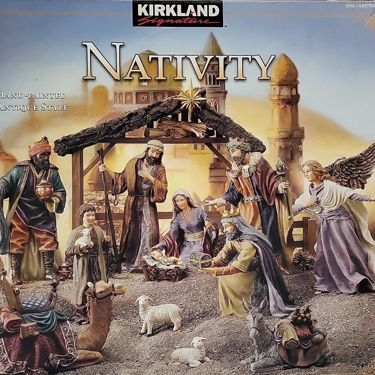 未使用】KIRKLAND ナティビティセット 19ピース 【キリストの降誕