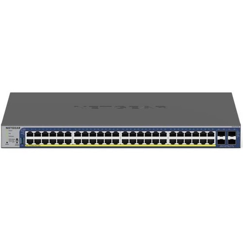 NETGEAR 48-Port Gigabit PoE+ Ethernet Smart Switch with 4 SFP+ GS752TXP-300AUS - Picture 3 of 3