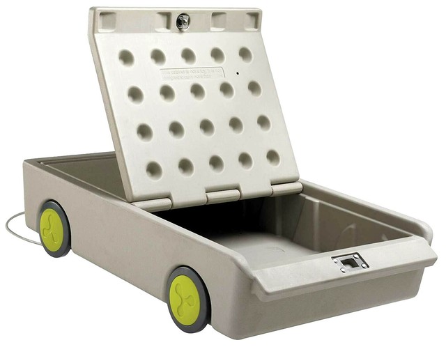 Under Bed Storage With Wheels College Dorm Room Safety Portable Personal Safe