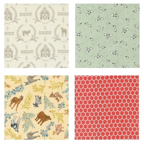 Moda Layer Cake - WILLOW'S FARM by Deb Strain - 42 pcs 10" x 10" - 100% cotton - Picture 2 of 7