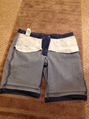 Short Bermuda Femme Lee Riders - Denim Bleu Taille 16M - Neuf Sans étiquette