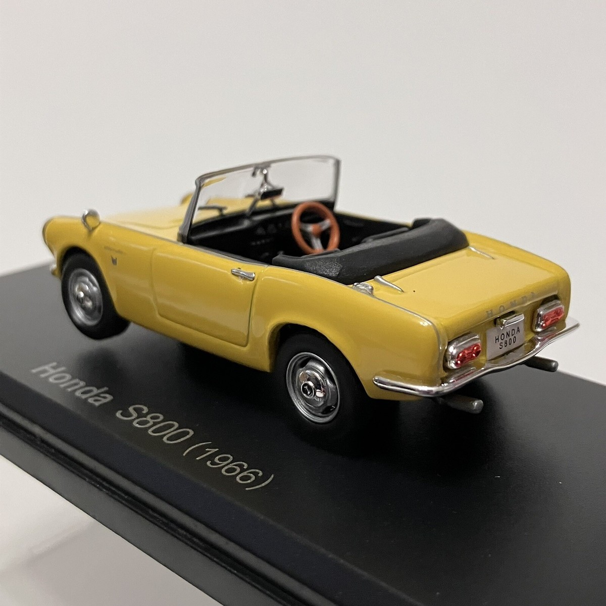 1:43 Honda S800 Convertible JDM Rare Diecast Toy Car Hachette