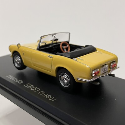 1:43 Honda S800 Convertible JDM Rare Diecast Toy Car Hachette