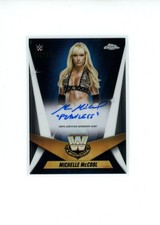 2025 Topps Chrome WWE Michelle McCool #LCA-MM Refractor Autograph Auto