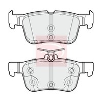 Apec BremsbeläGe Hinten FüR Ford Kuga Ii DM2 2012 PAD1960 (R90)