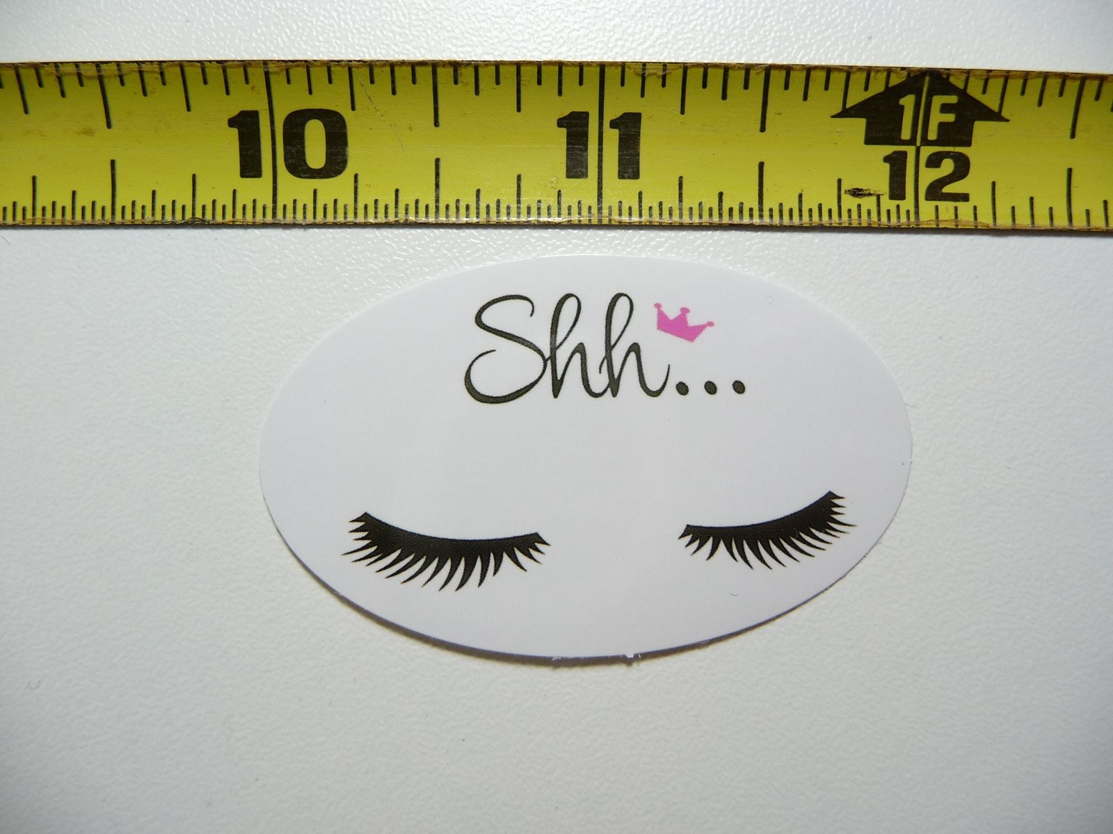 SHH Princess Asleep Motivational Wall Decal Sticker for Positivity