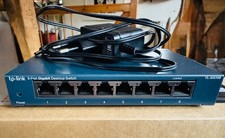 TP-Link Switch  Model: TL-SG108 8-Port Gigabi...
