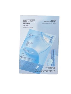 VT Cosmetics Hydrop Reedle Shot 100 2 Step Hydrogel Mask, 4 piece KBEAUTY