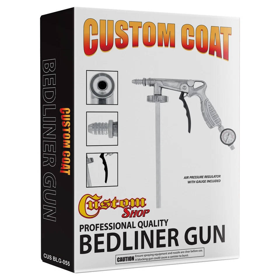 U-POL Raptor Black Urethane Spray-On Truck Bed Liner Spray Gun, 4 Liters - Image 4 of 4