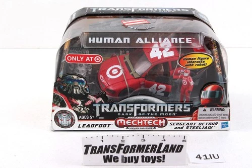 Leadfoot Target Sealed MISB Human Alliance Movie DOTM Transformers